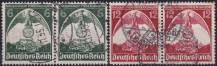 1935, Deutsches Reich, 0586/0587X, Říšský stranický sjezd, Norimberk ⊙ ◫