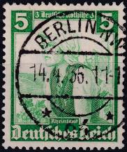 1935, Deutsches Reich, 0590, Německá pomoc v nouzi: Lidové kroje - Vinařka z Porýní ⊙