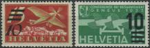 1935, Švýcarsko, 0285/0286a, Letecké známky: Letecké poštovní známky ∗∗