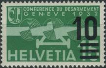 1935, Švýcarsko, 0286a, Letecká známka: Letecká poštovní známka ∗∗