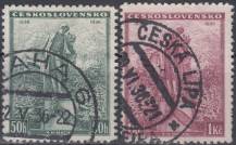 1936, ČSR I, 0298/0299, 100. výročí K. H. Máchy ⊙