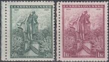 1936, ČSR I, 0298/0299, 100. výročí úmrtí K. H. Máchy ∗