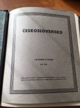 1936, ČSR I, Albové listy EMIL STIBUREK v pérových deskách