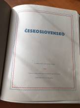 1936, ČSR I, Albové listy EMIL STIBUREK v pérových deskách