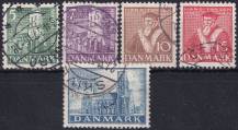 1936, Dánsko, 0228/0232, 400. výročí zavedení reformace v Dánsku ⊙