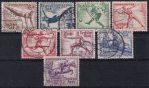 1936, Deutsches Reich, 0609/0616, Letní olympijské hry, Berlín ⊙
