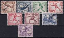 1936, Deutsches Reich, 0609/0616, Letní olympijské hry, Berlín ⊙