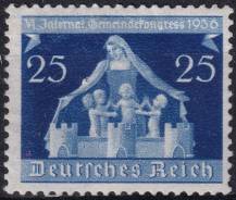 1936, Deutsches Reich, 0620, Mezinárodní kongres o obcích, Mnichov a Berlín ✶