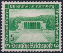 1936, Deutsches Reich, 0636, Zimní pomoc: Moderní stavby - Luitpoldhain, Norimberk ✶✶