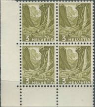 1936, Švýcarsko, 0297, Výplatní známka: Regiony - Lauterbrunnental ∗∗ ⊞ L D