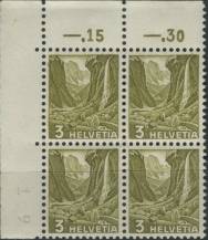 1936, Švýcarsko, 0297p, Výplatní známka: Regiony - Lauterbrunnental ∗∗ ⊞ L H