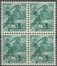 1936, Švýcarsko, 0298, Výplatní známka: Regiony - Pilatus ∗∗ ⊞