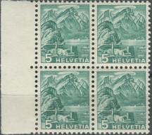 1936, Švýcarsko, 0298, Výplatní známka: Regiony - Pilatus ∗∗ ⊞ o L