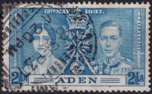 1937, Aden, 14, Korunovace krále Jiřího VI. a královny Alžběty ⊙