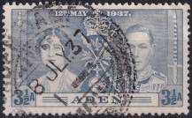 1937, Aden, 15, Korunovace krále Jiřího VI. a královny Alžběty ⊙
