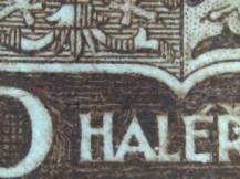 1937, ČSR I, 0253I, Výplatní známka: Státní znak ✶