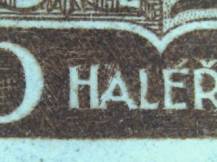 1937, ČSR I, 0253IIa, Výplatní známka: Státní znak ✶