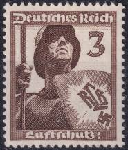 1937, Deutsches Reich, 0643, Protiletecká obrana ✶