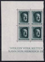 1937, Deutsches Reich, 0646, 48. narozeniny Adolfa Hitlera ✶✶ ⊞ o L+H+D