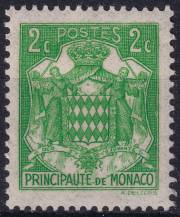 1938, Monako, 0144, Výplatní: státní znak ✶