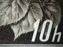 1939, Protektorát, 021DV, Výplatní známka : Lipové listy (hlubotisk) ∗∗ ⊞ o