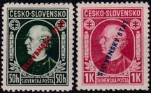 1939, Slovenský stát, 023/024A, Výplatní známka: Andrej Hlinka ✶