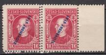 1939, Slovenský štát, 024AVV, Andrej Hlinka (kresba a s přítiskem SLOVENSKÝ ŠTÁT) ✶✶