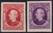1939, Slovenský stát, 027/028N, Výplatní: Andrej Hlinka ✶