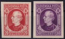 1939, Slovenský stát, 027/028N, Výplatní: Andrej Hlinka ✶✶