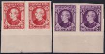 1939, Slovenský stát, 027/028N, Výplatní známka: Andrej Hlinka ✶✶ ◫ o D