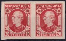 1939, Slovenský stát, 027NDV, Výplatní: Andrej Hlinka ✶ ◫