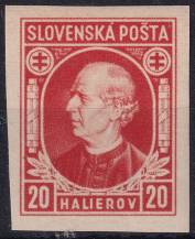 1939, Slovenský stát, 027NDV, Výplatní: Andrej Hlinka ✶✶