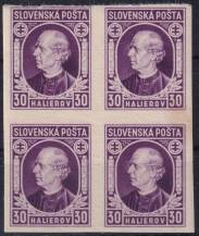 1939, Slovenský stát, 028NDV, Výplatní známka: Andrej Hlinka ✶✶ ⊞