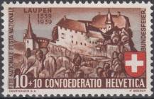 1939, Švýcarsko, 0356, Pro Patria: 600. výročí bitvy u Laupenu, **