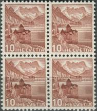 1939, Švýcarsko, 0363b, Výplatní známka: Regiony ∗∗ ⊞