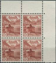 1939, Švýcarsko, 0363b, Výplatní známka: Regiony ∗∗ ⊞ P H