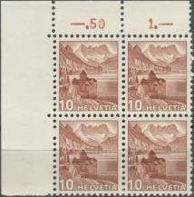 1939, Švýcarsko, 0363bp, Výplatní známka: Regiony ∗∗ ⊞ L H