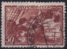 1940, SSSR, 0743As, Polární driftování ledoborce "Georgij Sedov":  ⊙