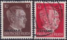 1941/1943, Ostland, 19/20, Výplatní známky ⊙