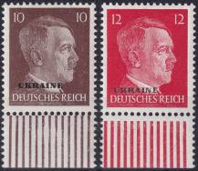 1941/1943, Ostland, 19/20, Výplatní známky ✶ o D