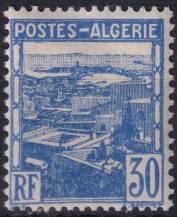 1941, Alžírsko, 0168, Výplatní známka: pohled na Alžír ✶