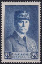 1941, Francie, 0505, Výplatní známka: Maršál Pétain ✶