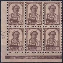 1941, SSSR, 0683IAb, Výplatní: pracující - kolchoznice ✶✶ ⊞ L D