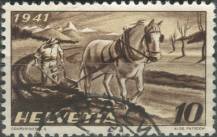 1941, Švýcarsko, 0386, Národní budování 1941 ⊙