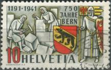 1941, Švýcarsko, 0398, 750 let města Bern ⊙