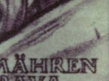 1942, Protektorát, 101DV, Německý červený kříž (III. vydání) ✶✶ ⊞ o H