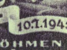 1943, Protektorát, 102DV, Den poštovní známky ✶✶ ▦