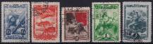 1943, SSSR, 0885/0889, 25 let Komunistického svazu mládeže Komsomol  ⊙
