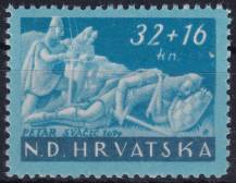 1944, Chorvatský stát, 0157, Postiženým válkou: smrt krále Petara Svačiče ✶✶