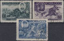1944, SSSR, 0922/0924, Hrdinové Sovětského svazu (III) ⊙